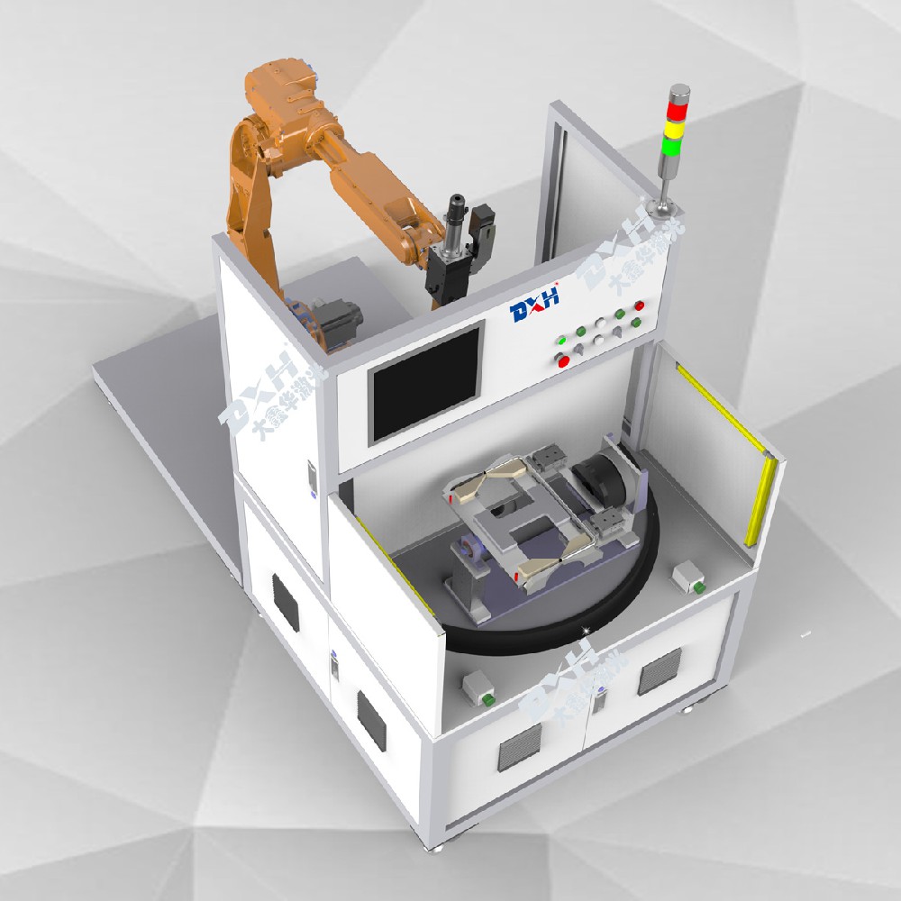 DXH-汽配行業(yè)激光焊接系統(tǒng)-汽車轉(zhuǎn)向軸焊接工作站